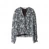 China Polyester Screen print Women'S Long Sleeve Blouses wholesale