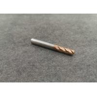 China HRC55 4 Flute Ball Tungsten Carbide End Mill Router Bit Alloy Coating Grinding Tools on sale