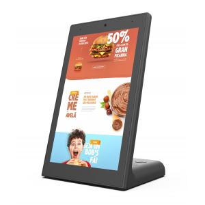 L forma Tablet PC terminal de la exhibición de la posición del reconocimiento de cara del Usb que ordena Wifi con NFC