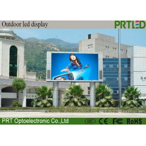 China Outdoor Advertising P10  LED Display Screen with 1R1G1B  Modules 32*16 Dots supplier