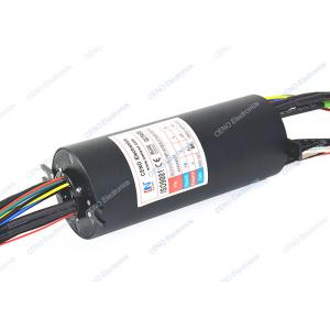 Through Hole Integrated Slip Ring Gigabit Ethernet HDMI Signals With USB