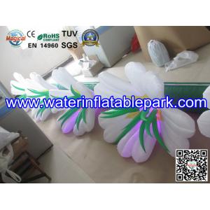 Giant  Flower Inflatable Decoration With LED , Inflatable Flower Chain Decoration