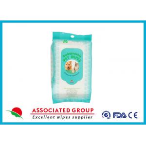 China Biodegradable Dog Face Wipes Preservative Free With Sanitizing supplier