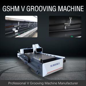 CE V Groove Machine For Metal Signage Fabrication CNC V Grooving Machine