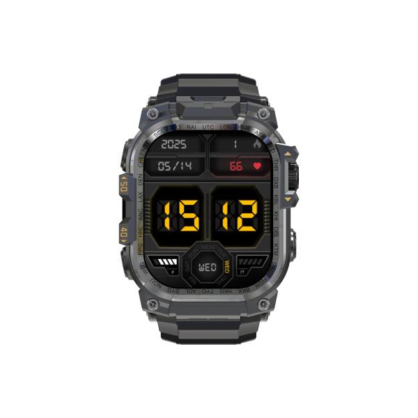 Global Q888 AMOLED Smart Watch Android 8.1 OS 4G SIM Card WiFi GPS Rotating Camera 3+32GB
