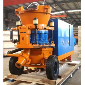 China 5 Cubic Meter Per Hour Concrete Spraying Machine , Tunnel Construction Mini Concrete Pump supplier