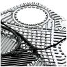 China 5S Standardized Process Vulcanization Process EPDM High Sealing Plate Heat Exchanger Gasket wholesale