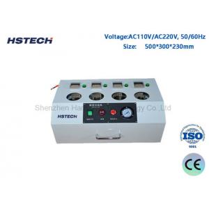 Automated 4 Tank Solder Paste Machine PLC Control Warm Up Time Checking Auto Solder Paste Warm Up Machine