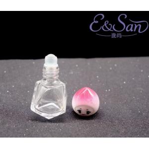 roll on glass bottle perfume bottles 8ml recycled  cap plastic and metal roll frog