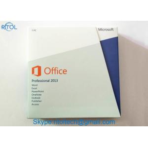 China 1 User Microsoft Office Professional 2013 , Office 2013 Pro Plus License Key Code supplier