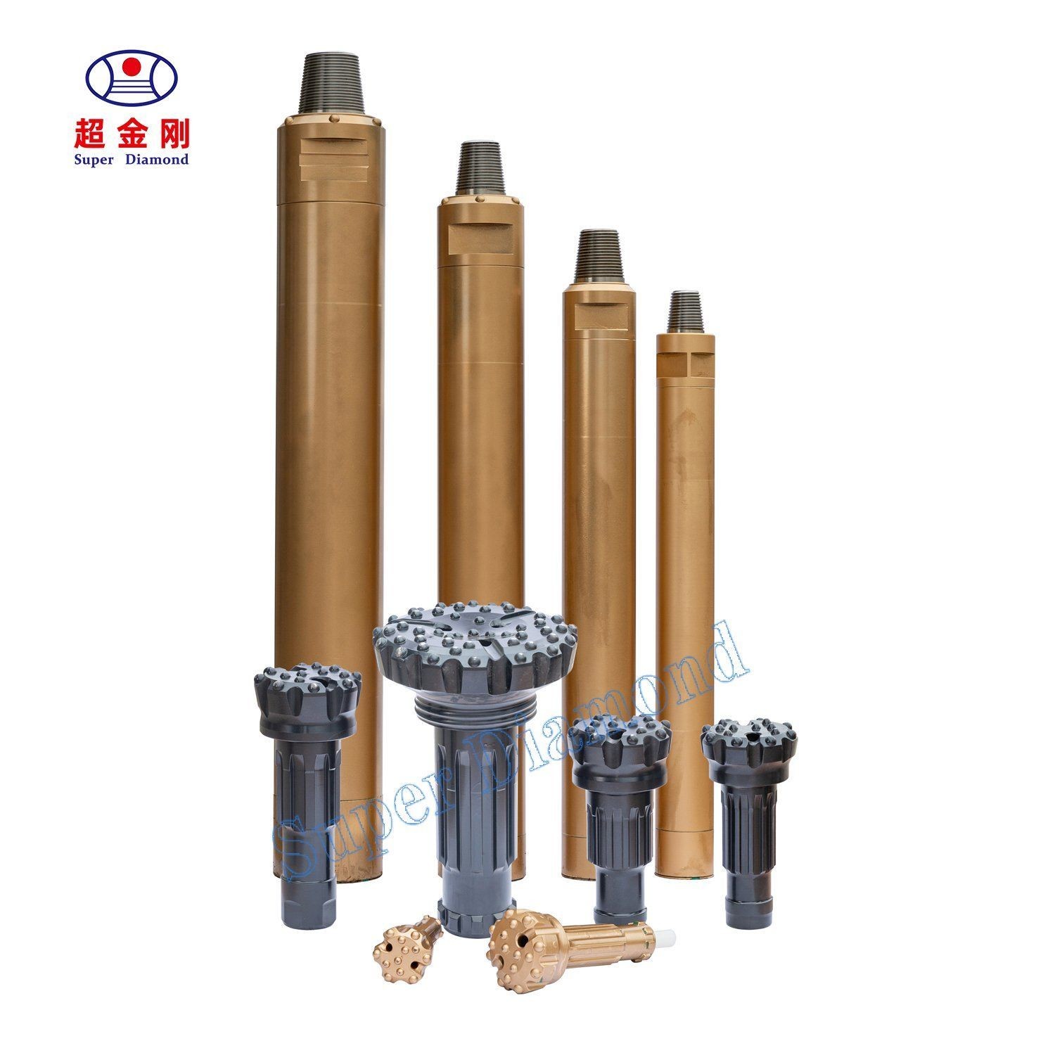 DTH Hammer with Foot Valve for Mining Numa100 Forging Manufacturing Process and ISO 9001 2000 Certified