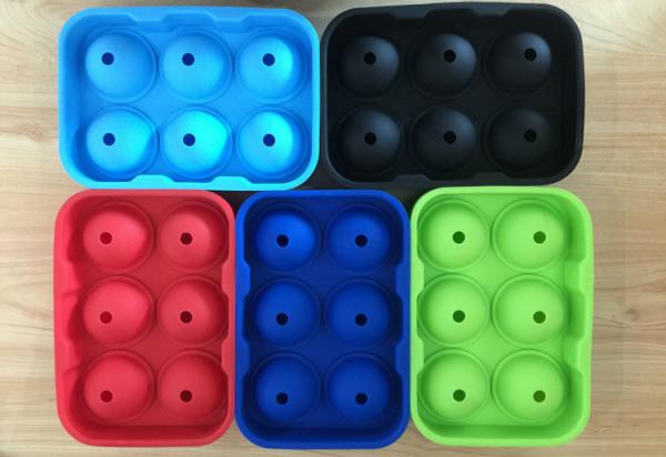 Large Silicone Ball Shaped Ice Tray, Whiskey Cocktails Beverages Silicone Round