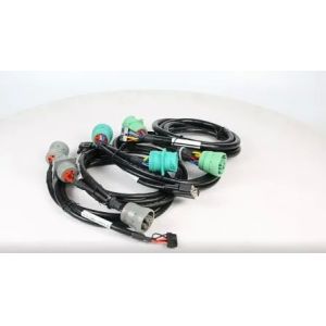 China Durable 9-Pin Deutsch Connector J1939 to OBD2 Adapter Cable with IP68 Waterproof and Customized Length for Heavy-Duty Use supplier