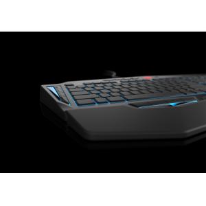 Backlit Mechanical Gaming Keyboard , 8 Macro Keys 4 Media Keys Blue Gaming Keyboard