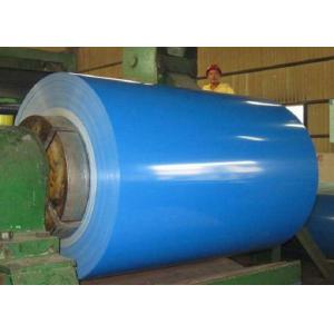 China Color Coated Steel Sheet , Prepainted Galvanized Steel Coil For Sandwich Panel supplier