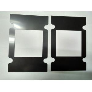 China Fashion Black Die Cut  Products Protective Film 0.15MM / 0. 5MM Thickness For Metal Protect supplier