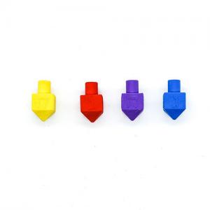 China Cute Five Star Shaped Pencil Rubber Eraser With Printing Smile Face supplier