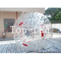 China Water Fun Game Transparent Safety Inflatable Zorb Ball For Sports Playground on sale