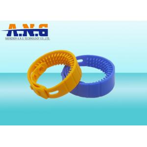 Contactless H3 Chip Uhf Rfid Tag Water Proof Hf Rfid Silicone Wristband Bracelet