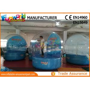 China 0.6mm PVC tarpaulin Inflatable Giant Snow Globe Ball for Christmas supplier