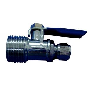 Industrial 1/4 Inch Two Way Ball Valve Stainless Steel Control Flow Through