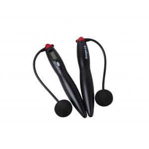 Simple Black Indoor Cordless Jump Rope JS-310 With 200mm Length And Loop Counter