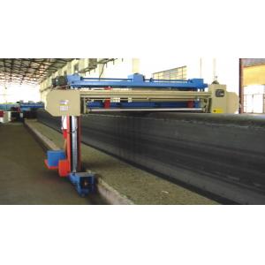 China Track Type Horizontal Foam Cutting Machine For Square Mattress / Long Sponge Foam supplier