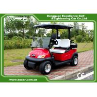 China Red Color Trojan Battery Mini Electric Golf Car 48V Buggy Car on sale