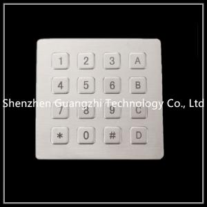China OEM IP65 Elevator Security Keypad , Metal Atm Machine Keypad USB Interface supplier