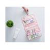 Fold Up Bathroom Toiletry Bag , Clear Hanging Bags With Larger Capacity