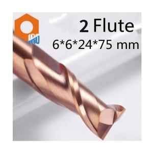 OEM End Milling Cutter Carbide Ball Nose Cutters 2 Flutes 6mm Diameter