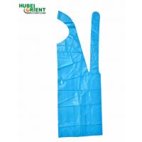 China Cleaning Apron PE Disposable Aprons Plastic Apron Disposable With Smooth Surface on sale