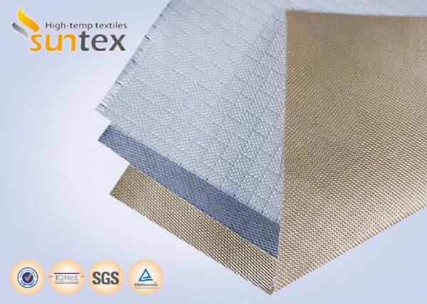 High Temperature Silica Fiberglass Cloth Fire Barrier Fire Blanket Material