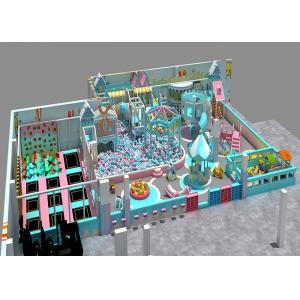 Macarons Theme Steel Childrens Indoor Play Centre Equipment