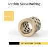 China ZCuSn6Zn6Pb3 Graphite Sleeve Bearings Hydraulic Engineering Self Lubricating Bearings wholesale