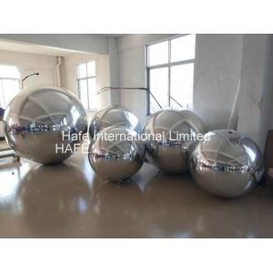 China 8.2 FT Full Silver Color Mirror Ball Light With 1m -3m Size For Fashion Show supplier