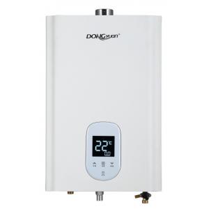 agua Tankless Heater For Shower Digital Display del instante del gas 6L