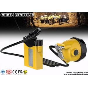 Anti - Explosion PC Corded LED Mining Light With 10400 MAH IP 68 Waterproof   