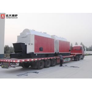 China 4 Ton Steam Wood Fired Boiler 94 °C Hot Water Temperature For Feed Processing supplier