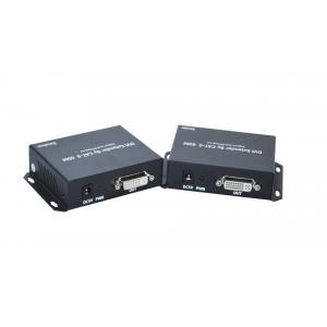 China 60M DVI Extender 3G Repeater Over Single Cat 5E / 6 Local HDMI Loop Out supplier