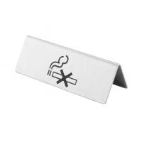 China SS Stackable Table Tent Signs /   Smoking Area   No Smoking  Warning Symbol Room Service Indicator on sale