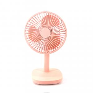 Portable Rechargeable Usb Small Desk Fan 1.31 Pounds Button Control