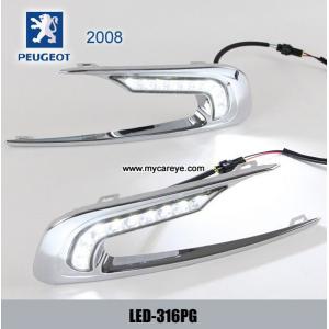 Peugeot 2008 DRL LED Daytime Running Lights car driving daylight sale