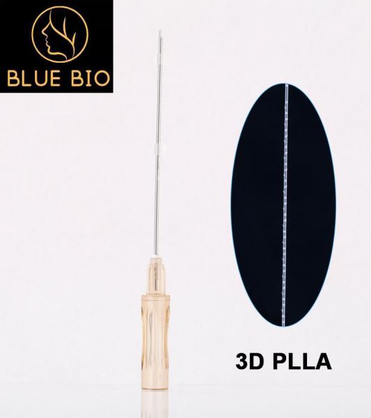 PLLA 3D cog thread Facial lift wrinkles Duration 1-2 years absorbable suture 18g
