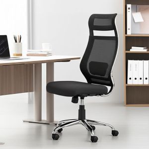 China Chaise de bureau ergonomique en PU de style moderne avec hauteur réglable et support lombaire pour une utilisation en intérieur supplier