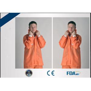 Lint Free Disposable Protective Coverall For Dust / Bacterial / Virus Invading Prevention
