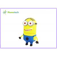 China 2GB Customized USB Flash Drive / Yellow & Blue Minions 4GB Lovely USB Flash Drives on sale