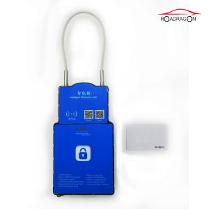 China NFC RFID  Secure Remote Control Padlock 3G Logistic Express Cargo Monitoring supplier