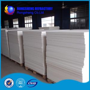 China White Heat Resistence high temperature insulation board , ceramic fibre board supplier