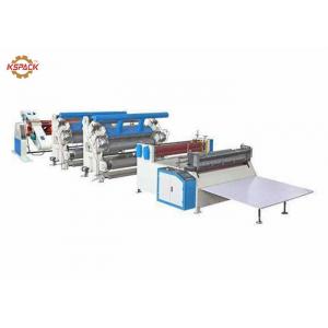 Mill Roll Stand Single Facer With Rotary Sheet Cutter For Corrugated Sheets